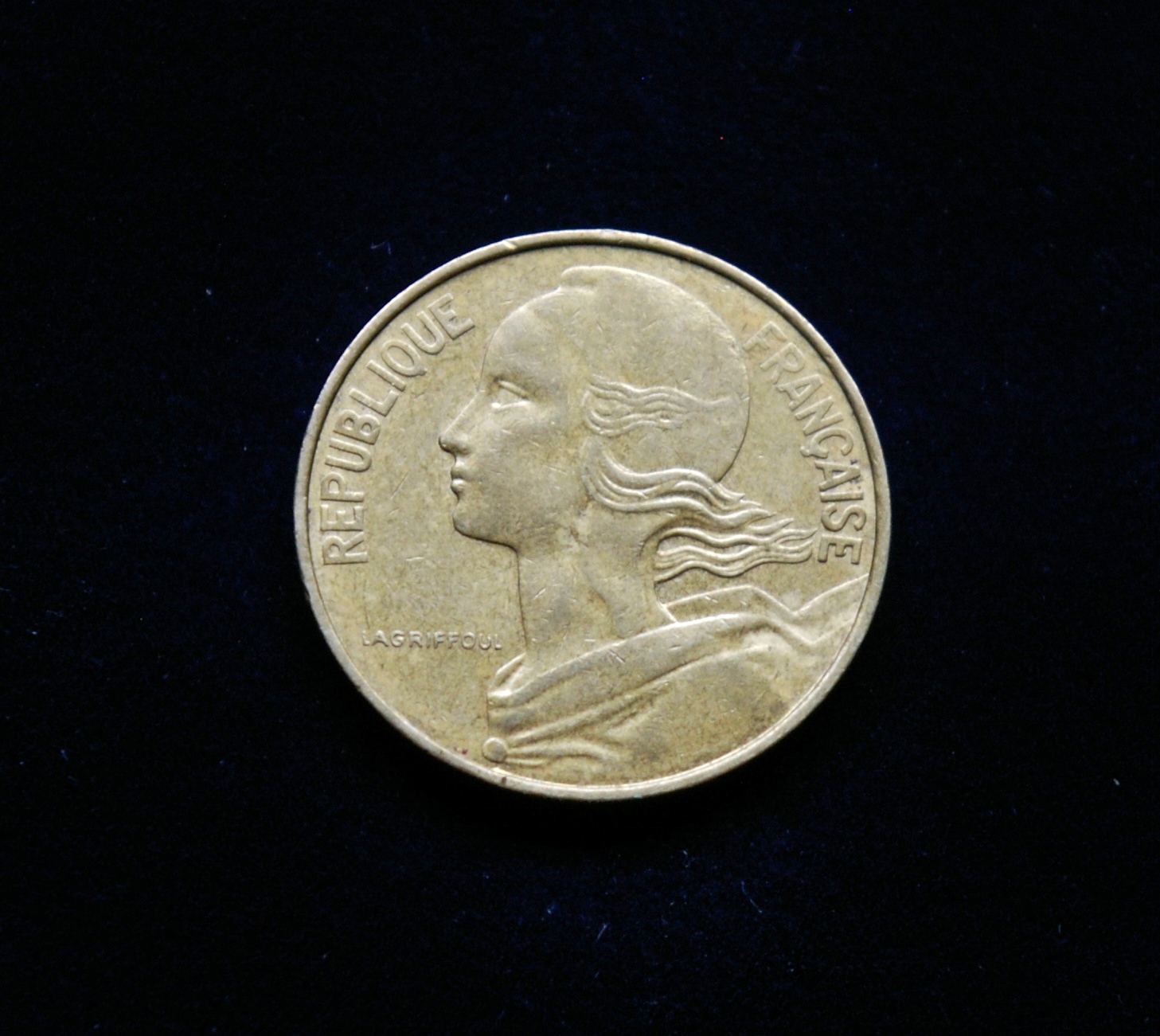 Prancūzija, 10 santimų 1980m