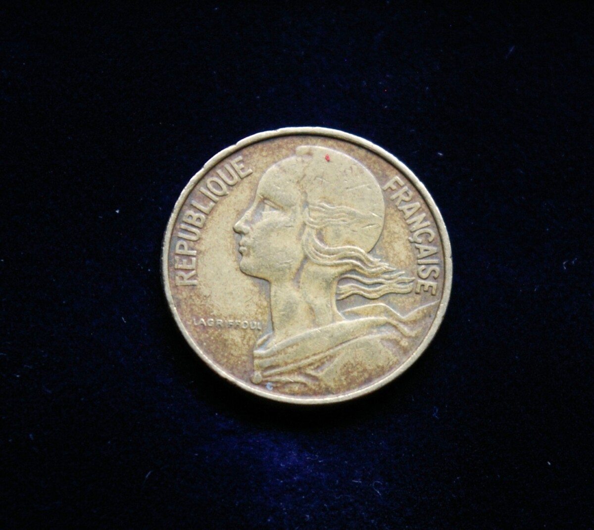 Prancūzija, 10 santimų 1968m