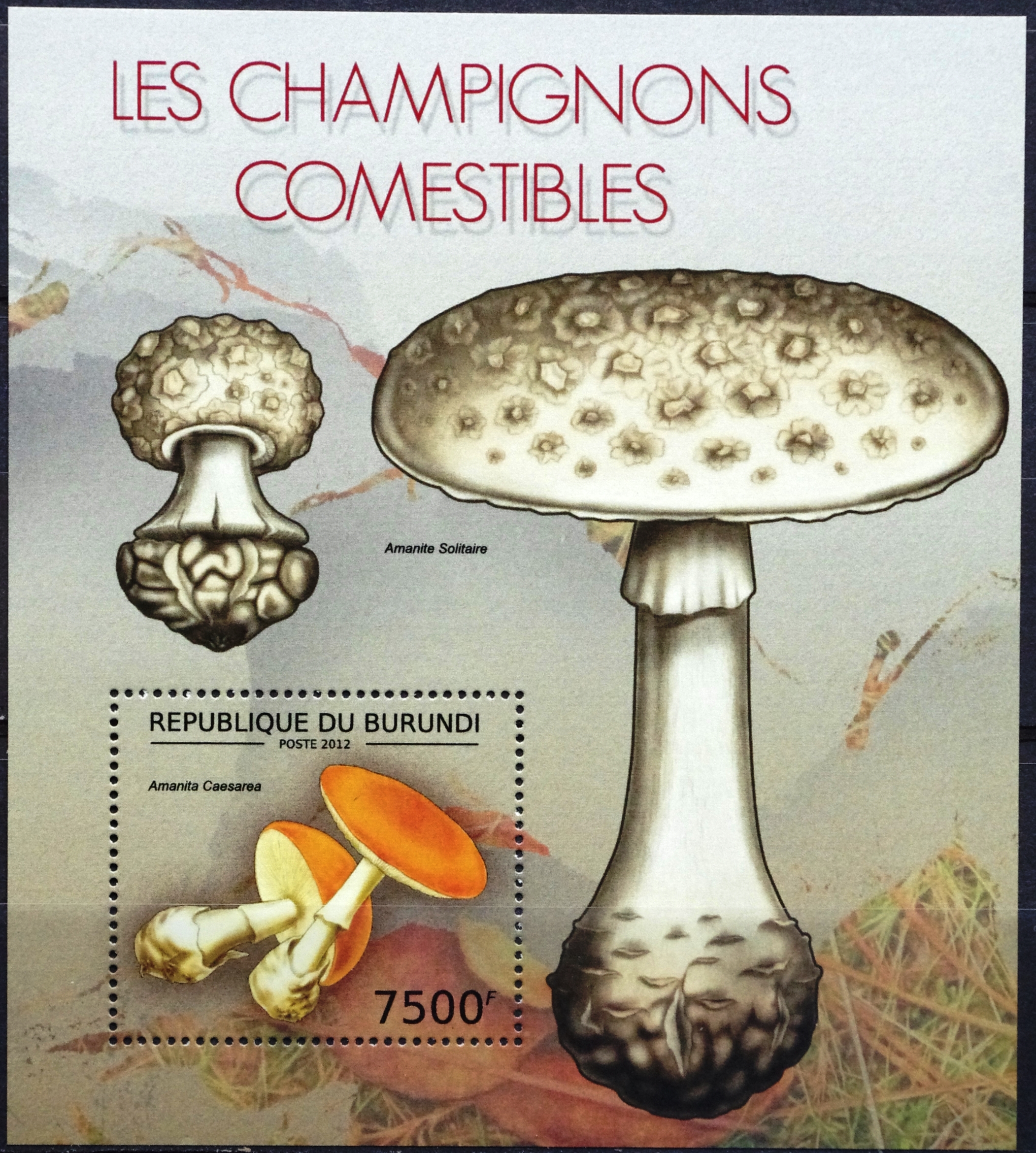 Burundis, blokas Nr. 272 MiNr 2742 MNH** V