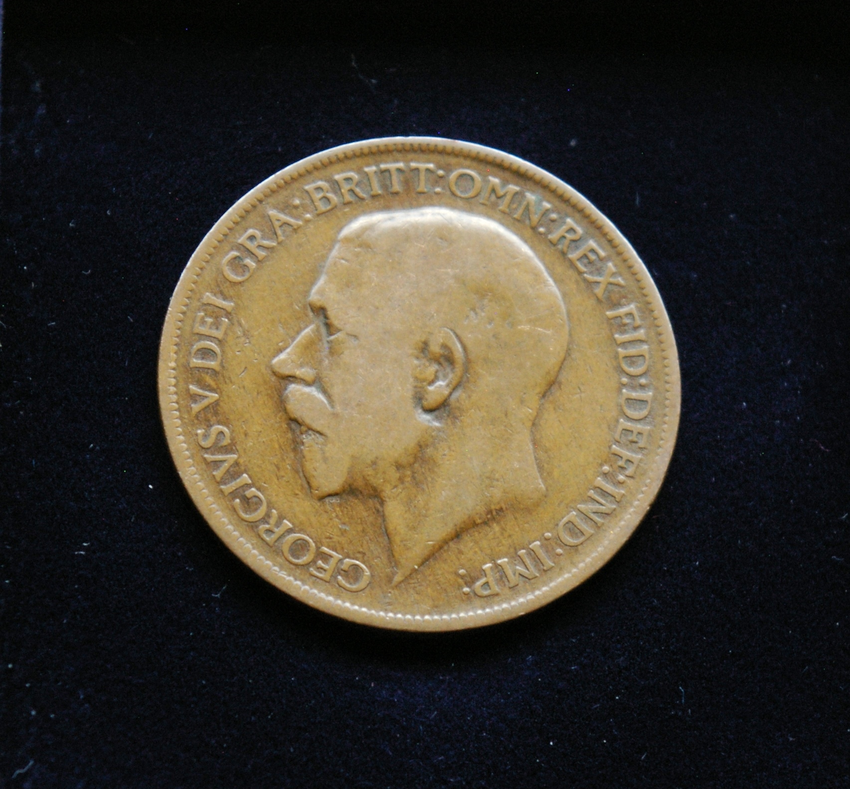 Didžioji Britanija, 1 pensas 1921m