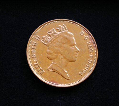 Didžioji Britanija, 2 pensai 1994m