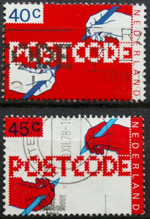 Nyderlandai, pilna serija, MiNr 1113-1114 Used (O)