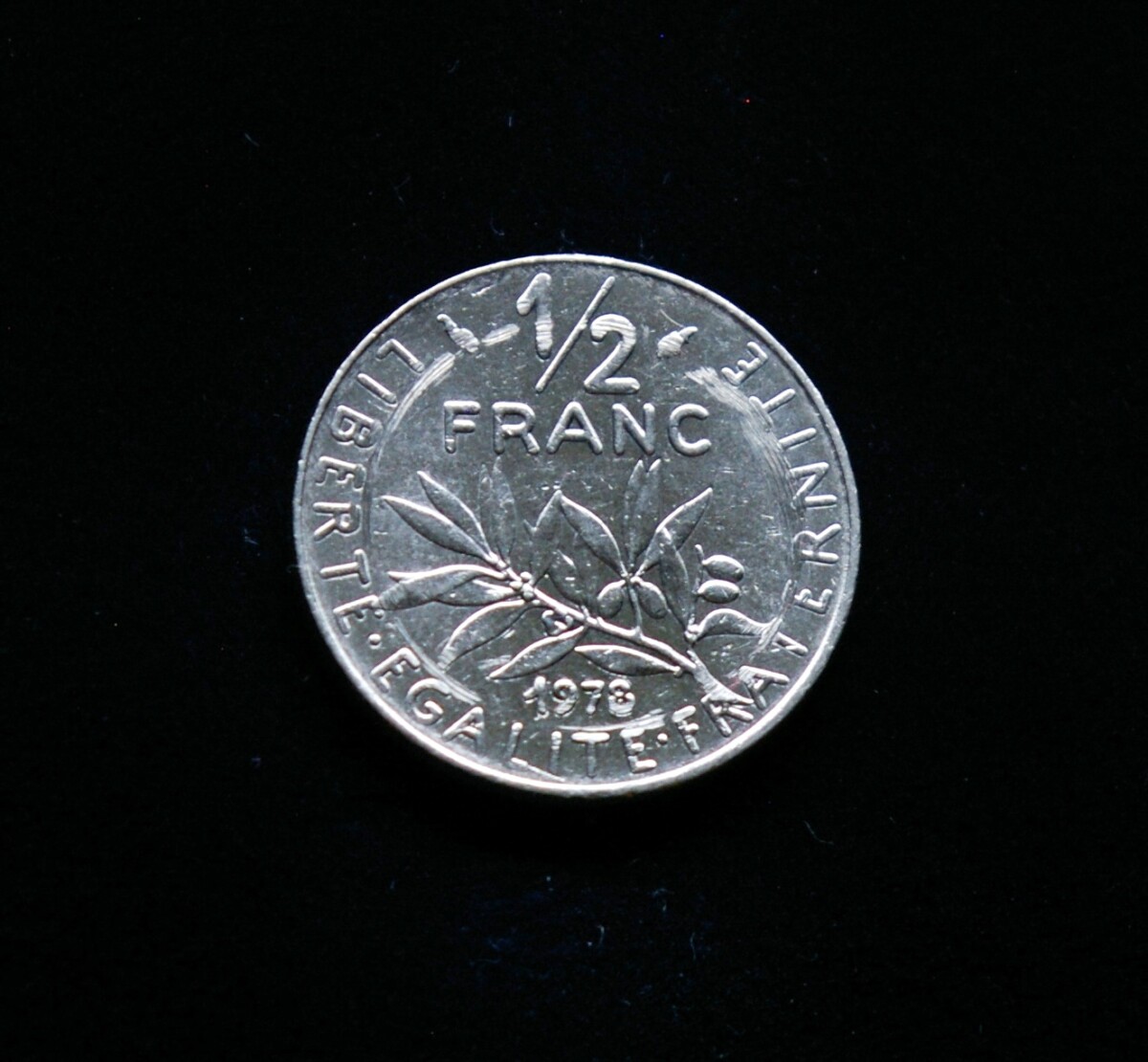 Prancūzija, 1/2 franko, 1978m