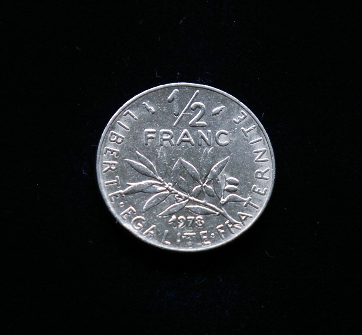 Prancūzija, 1/2 franko, 1978m