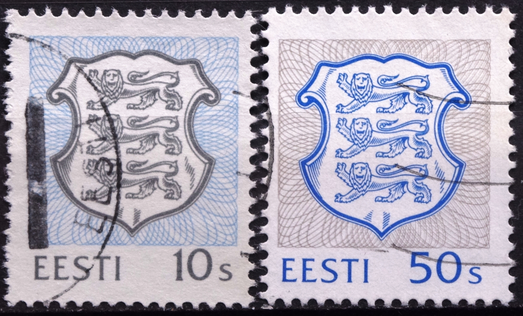 Estija pilna serija MiNr 204-205 Used(O)