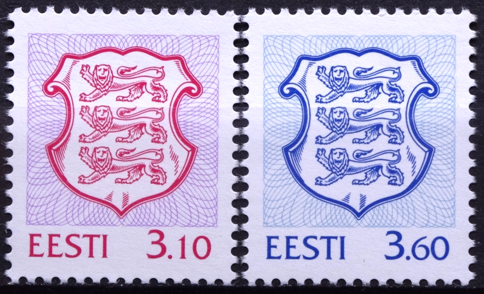 Estija, pilna serija MiNr 314-315 MNH**