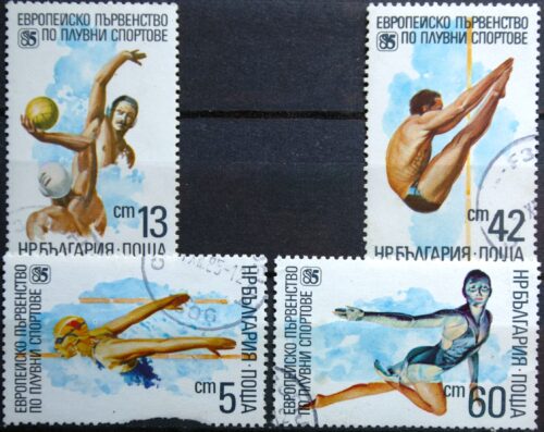 Bulgarija, pilna serija MiNr 3380-3383 Used (O)