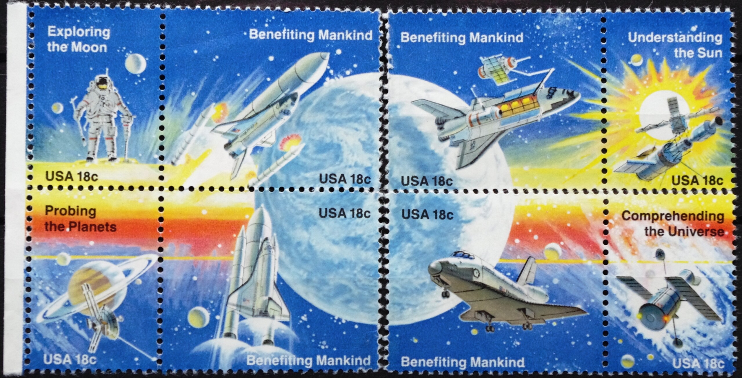 JAV, pilna serija MiNr 1481-1488 Used(O) V