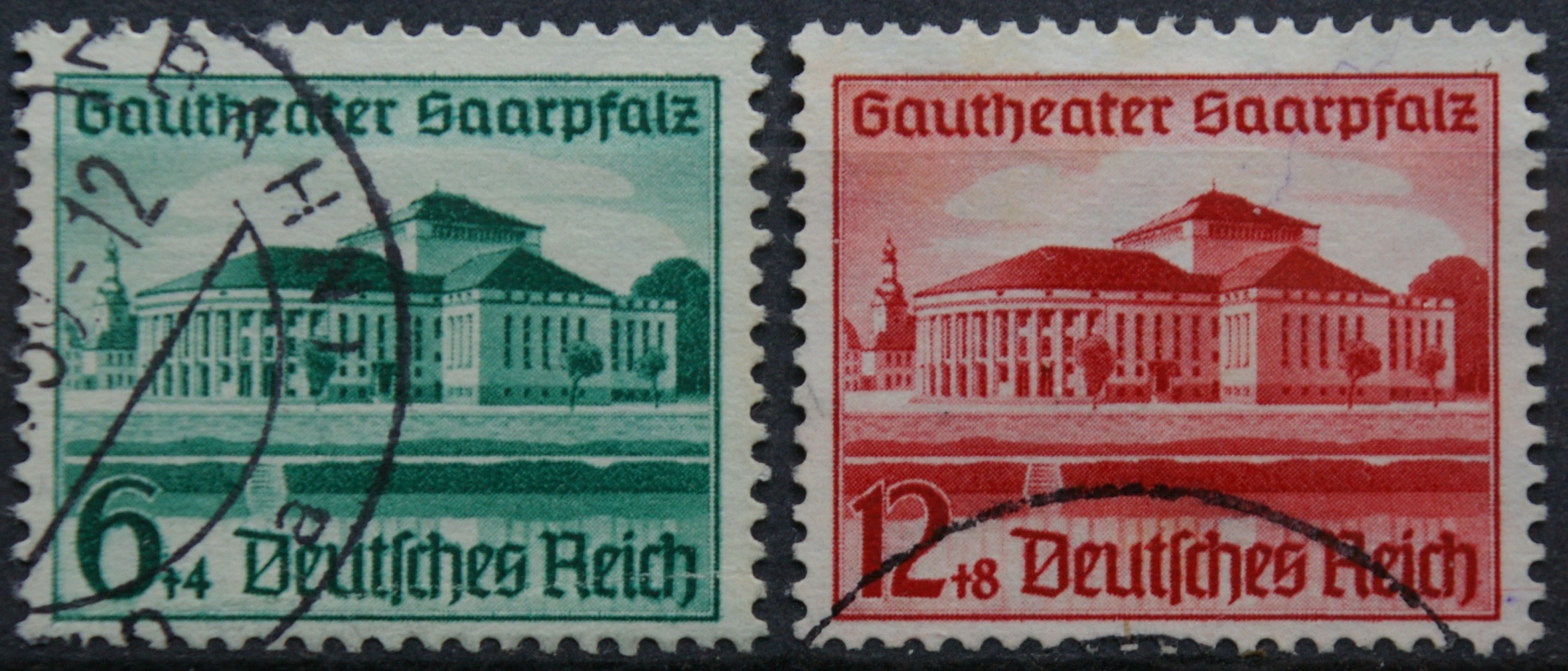 Vokietijos Reichas, pilna serija MiNr 673-674 Used(O)