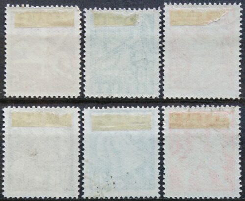 Tarpukario Lietuva, pilna serija MiNr 437-442 Used(O)