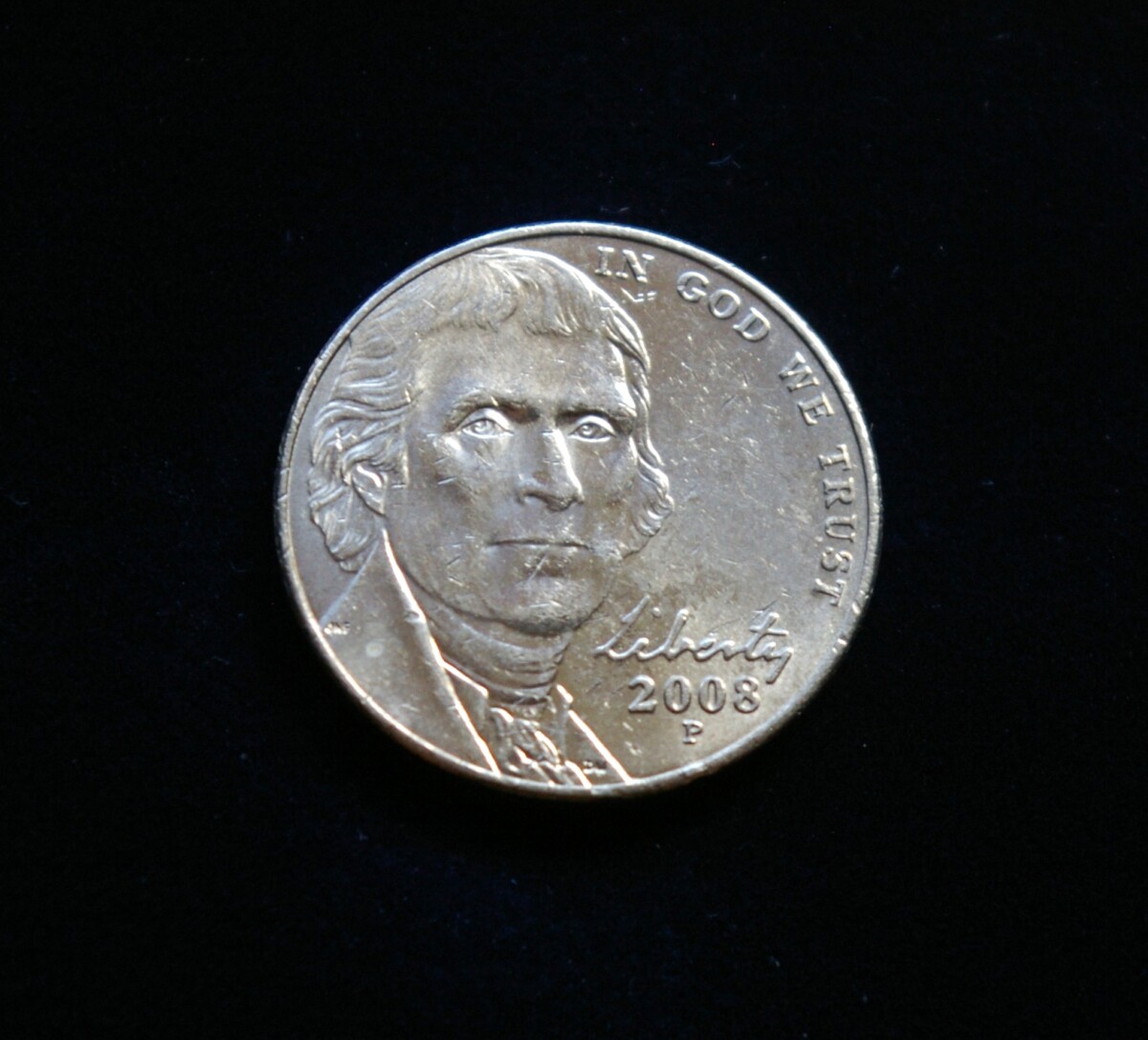 JAV, 5 centai 2008m-P