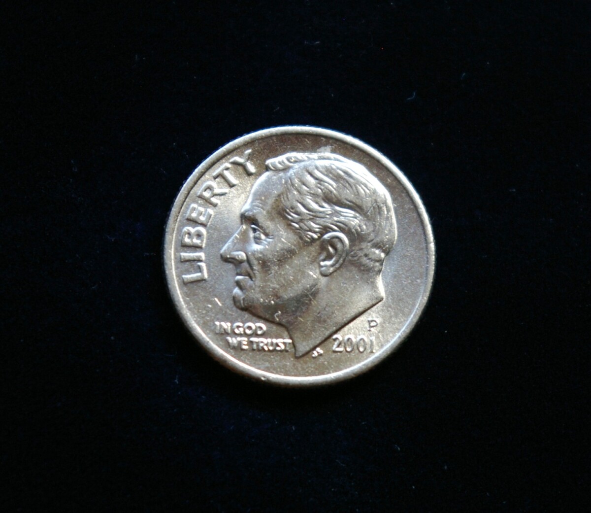 JAV, 10 centų 2001m-P