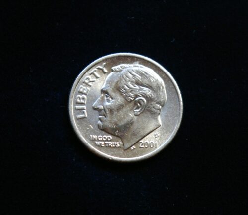 JAV, 10 centų 2001m-P