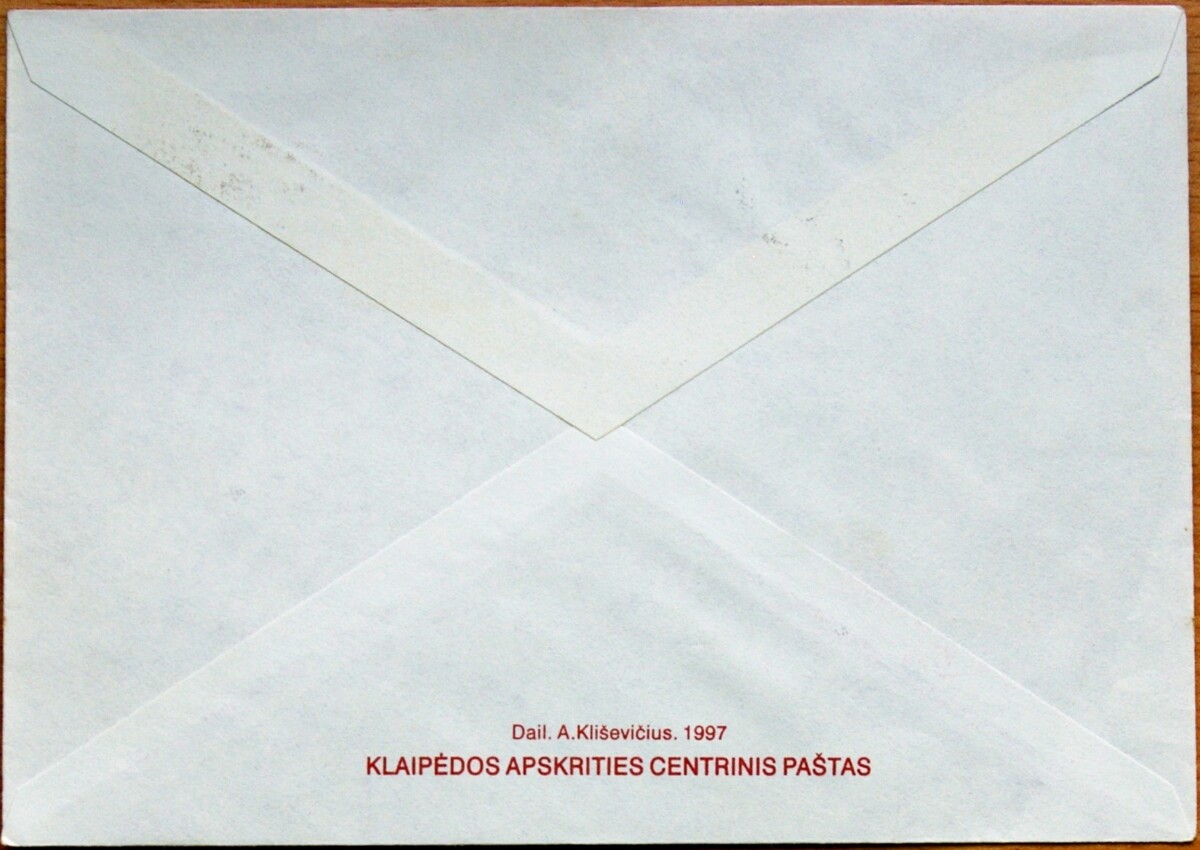 Lietuva, 1997m dail. A. Kliševičiaus vokas G