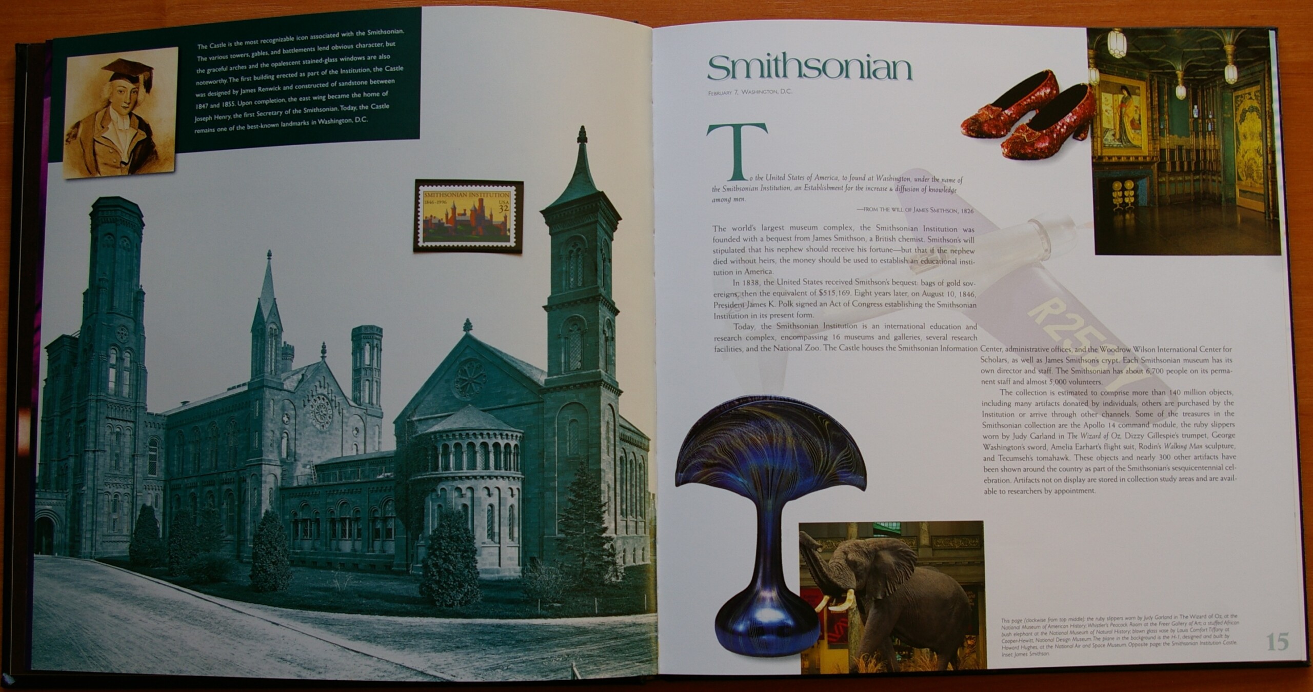 JAV, 1996 m. pašto ženklų rinkinio knyga G JAV, 1996 m. pašto ženklų rinkinio knyga G