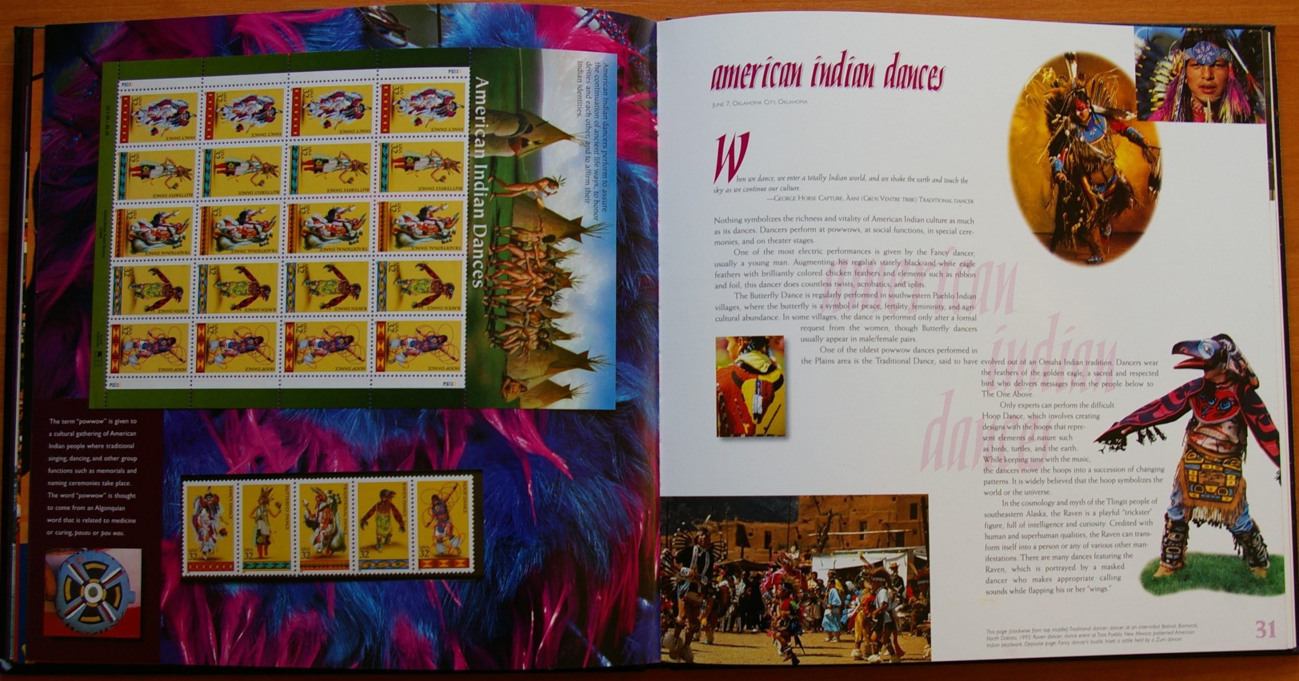 JAV, 1996 m. pašto ženklų rinkinio knyga G JAV, 1996 m. pašto ženklų rinkinio knyga G