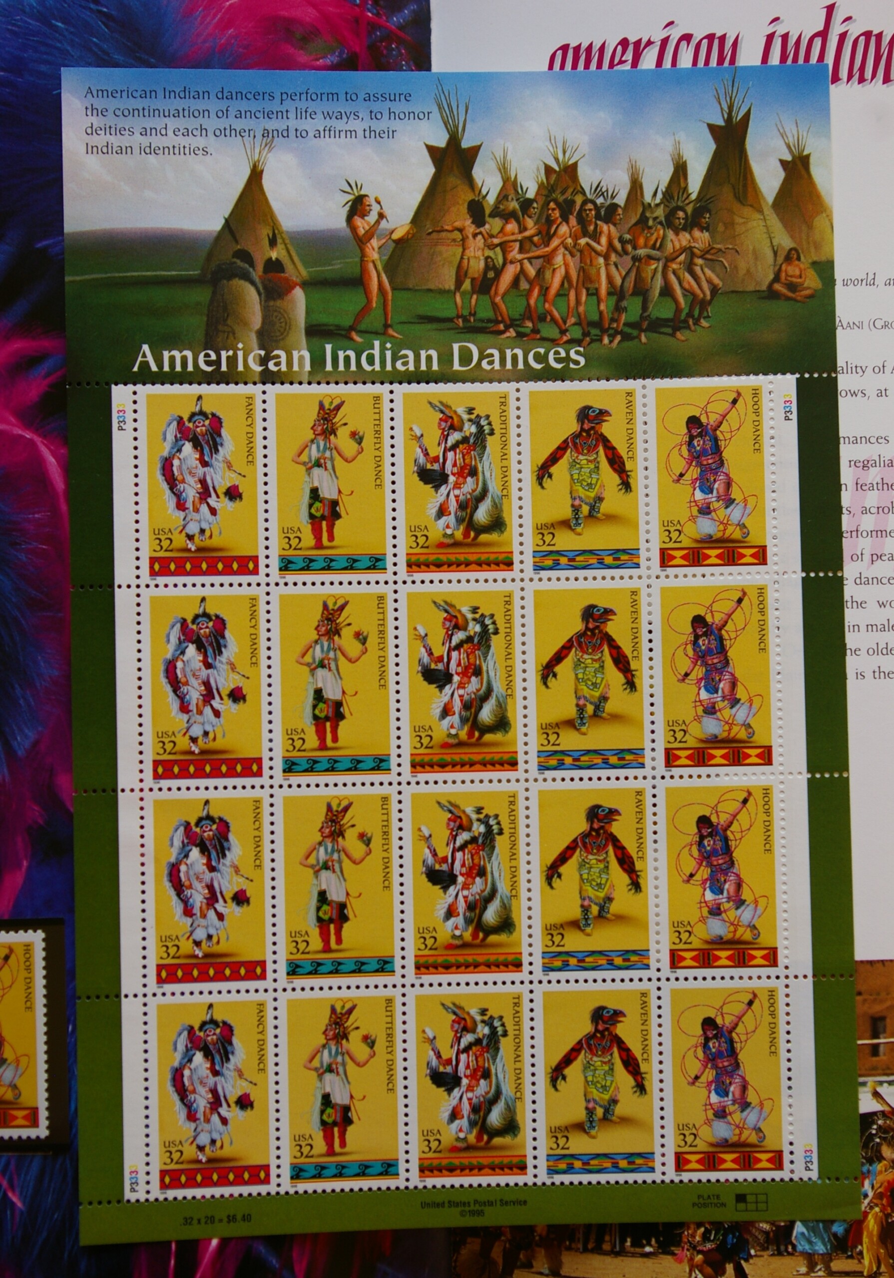 JAV, 1996 m. pašto ženklų rinkinio knyga G JAV, 1996 m. pašto ženklų rinkinio knyga G