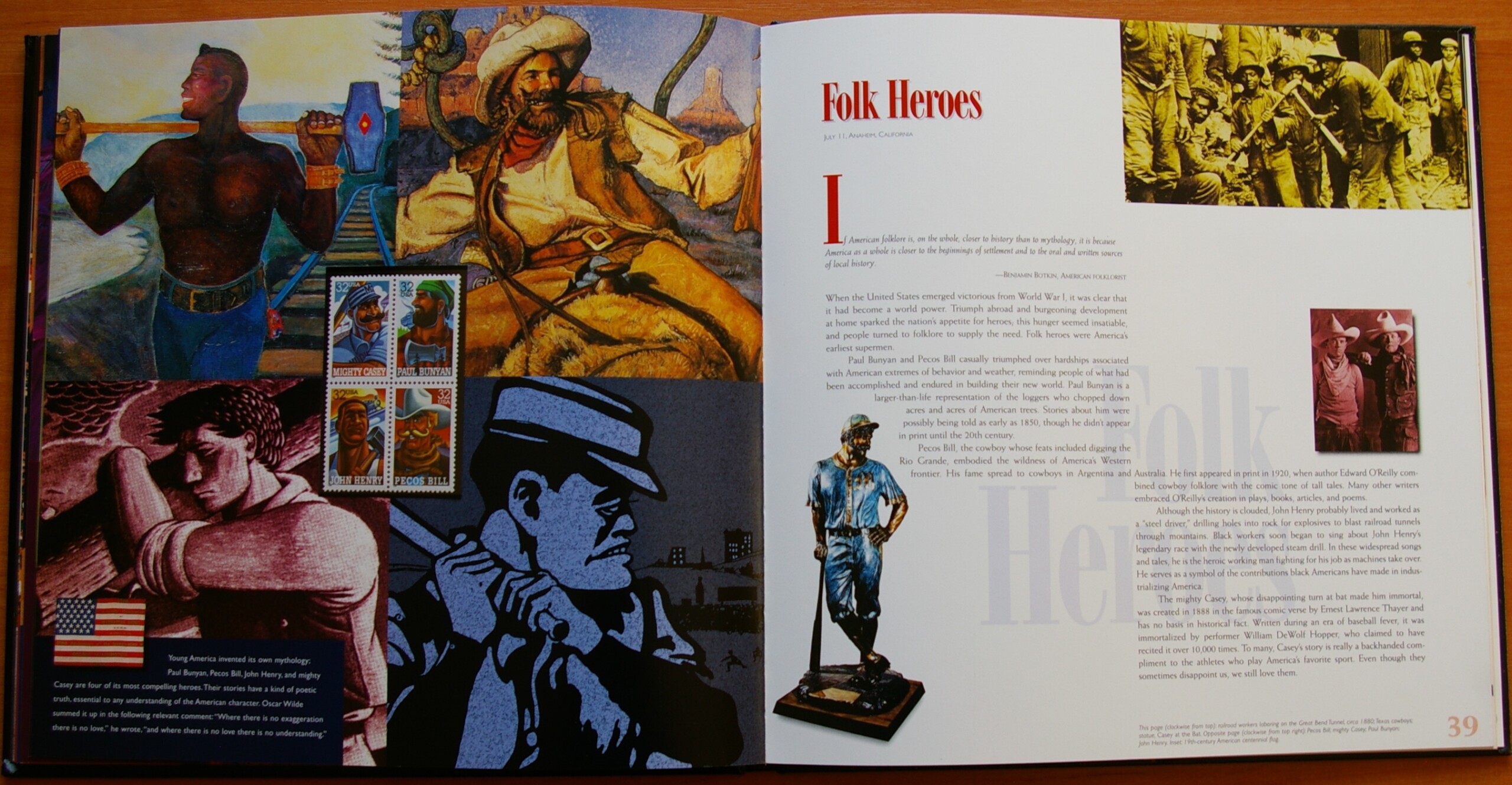 JAV, 1996 m. pašto ženklų rinkinio knyga G JAV, 1996 m. pašto ženklų rinkinio knyga G