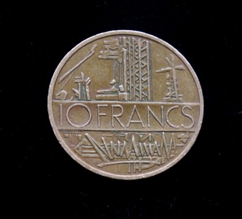 Prancūzija, 10 frankų, 1980m