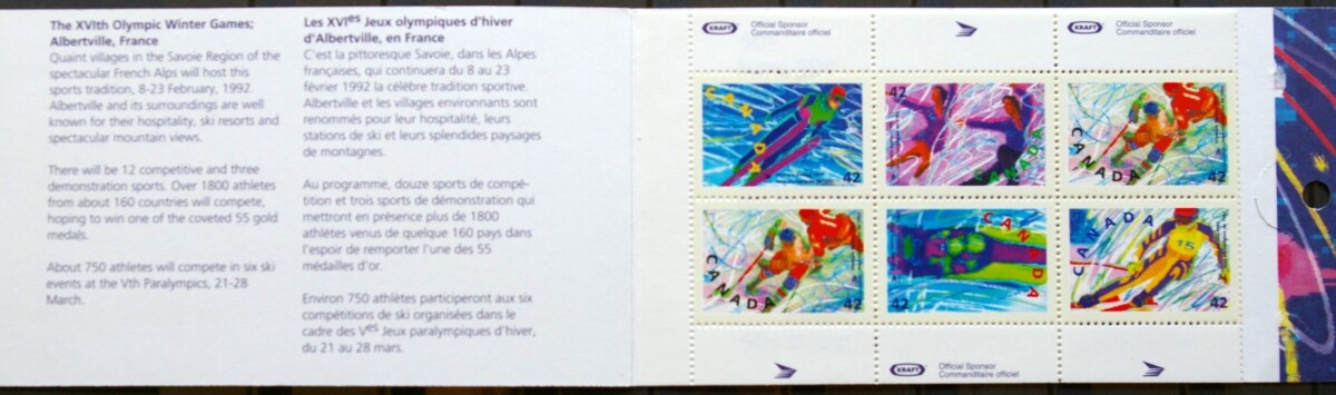 Kanada, pilnos dvi serijos knygutėje ScNr 1403B MNH** K