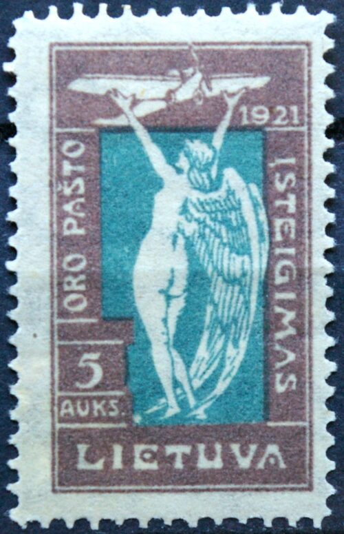 Tarpukario Lietuva, abartas MiNr 115 V6 MH*