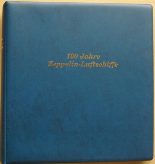 Du albumai su filateline medžiaga skirta Grafo Cepelino dirižabliams (100-čiui paminėti)