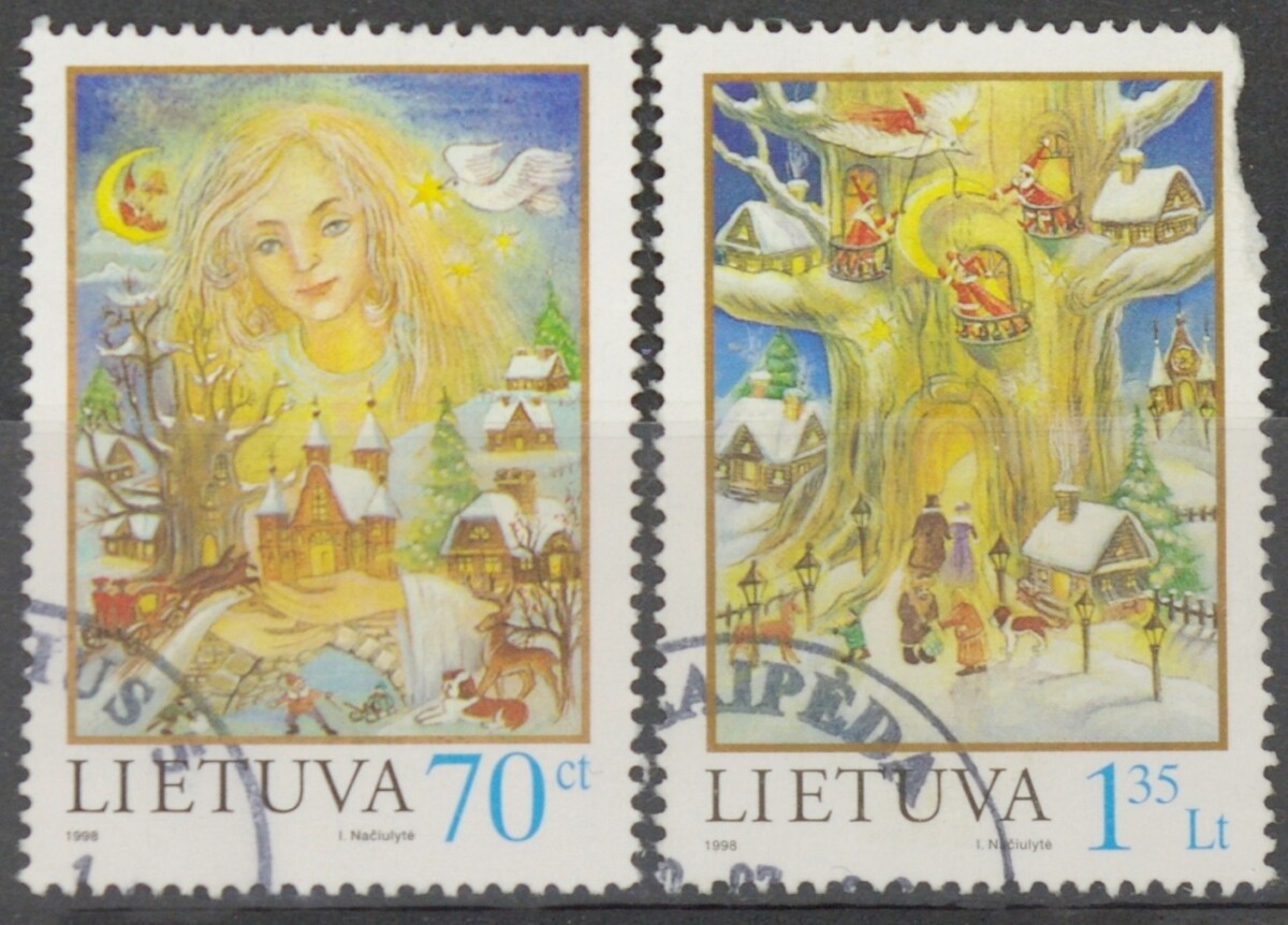 Lietuva, pilna serija MiNr 680-681 Used(O) V