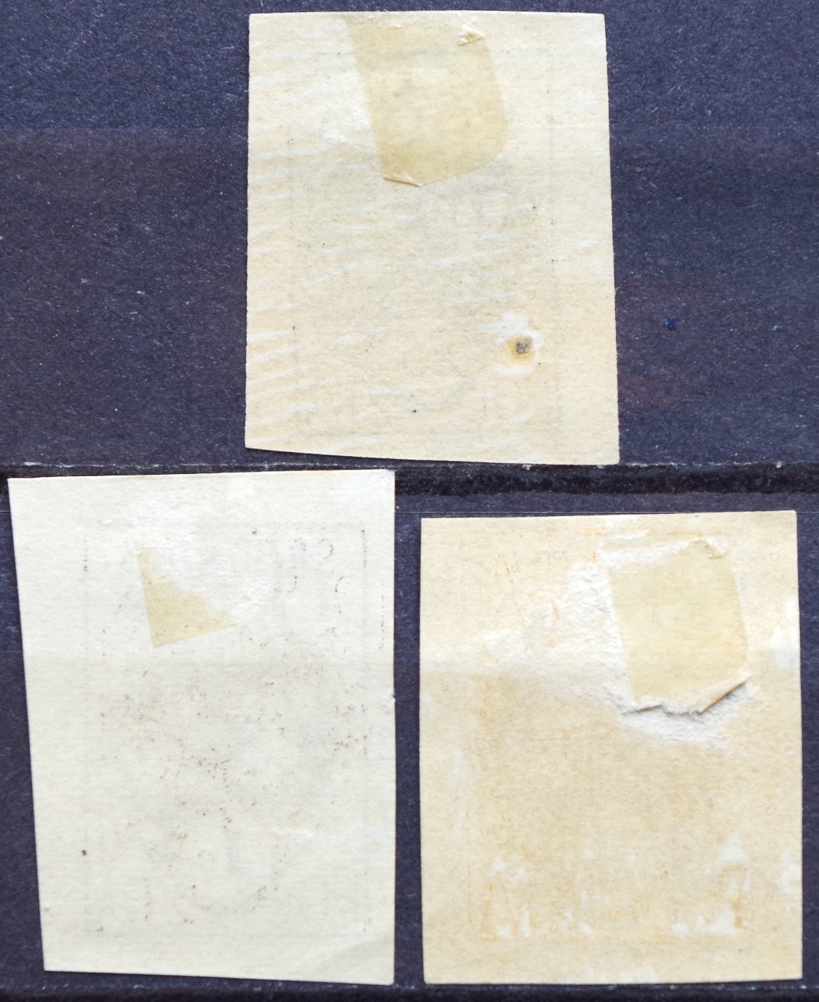 Vidurio Lietuva, pilna serija MiNr 20A-22A MH*/MLH*