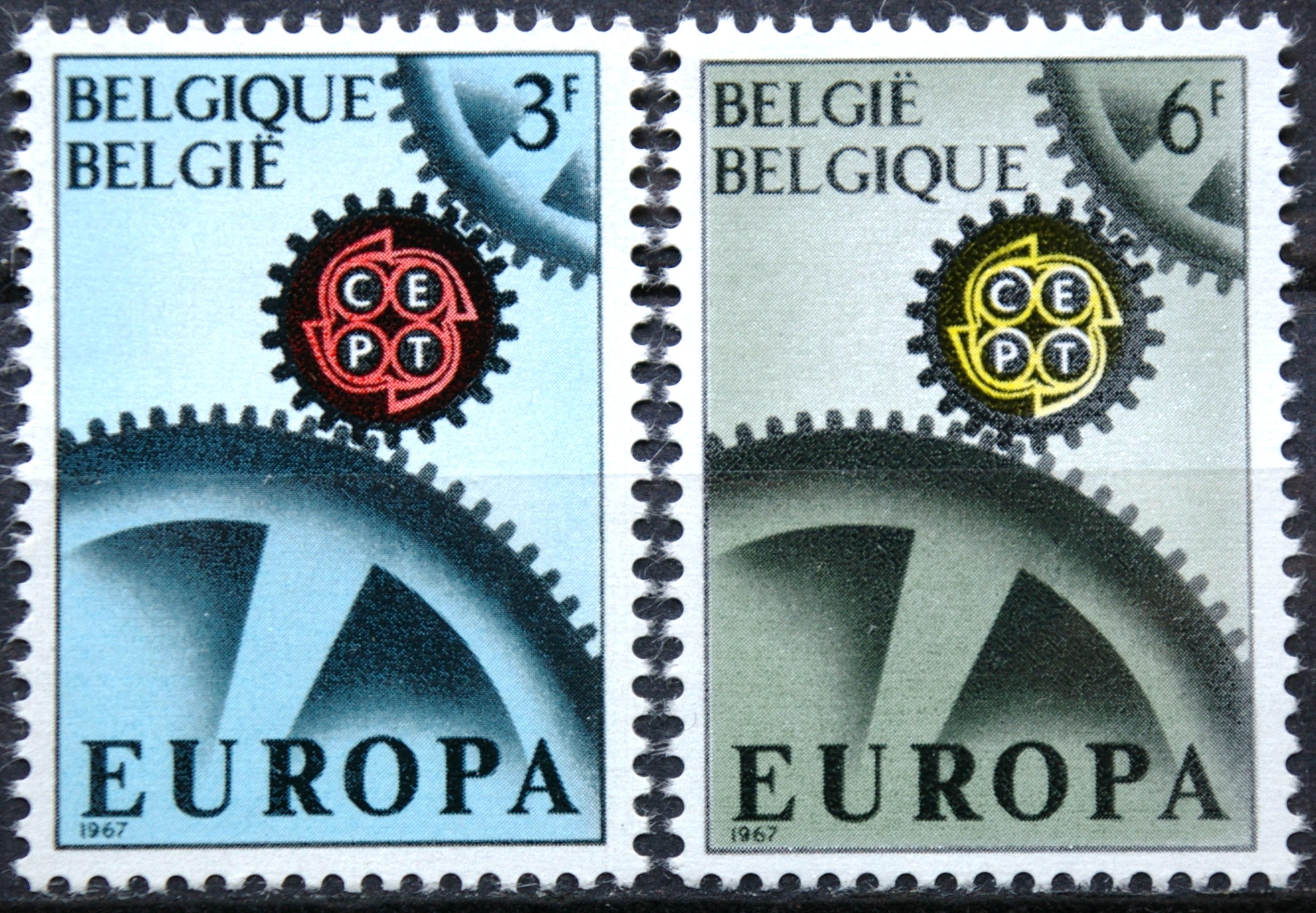Belgija, pilna serija, MiNr 1472-1473 MNH**