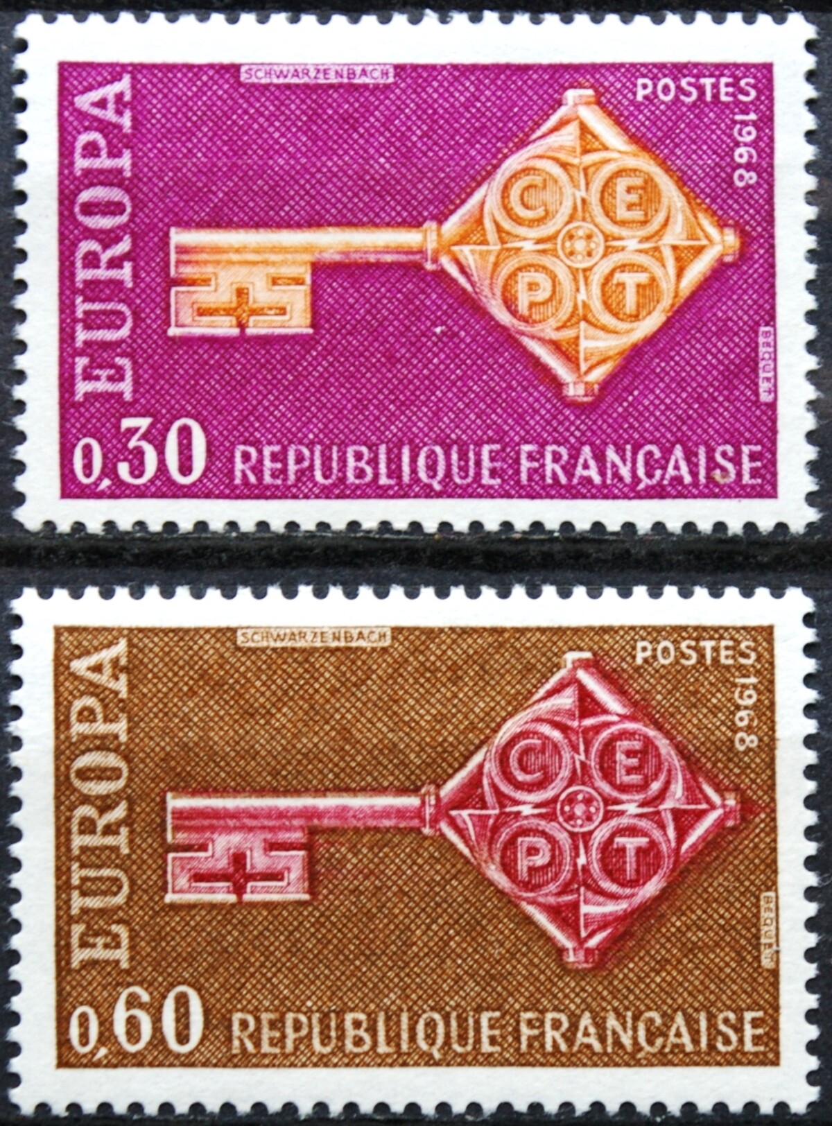 Prancūzija, pilna serija ScNr 1209-1210 MNH**