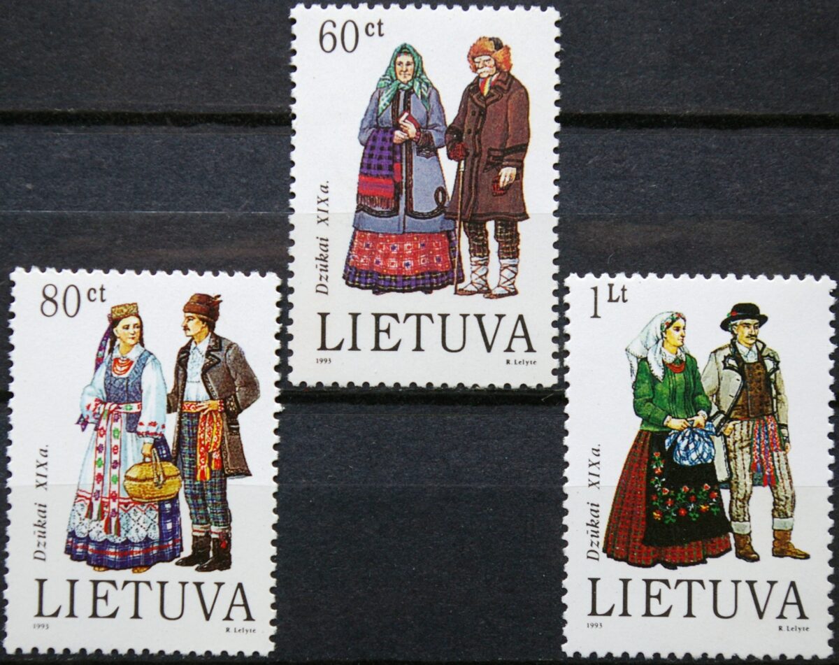 Lietuva, pilna serija, MiNr 537-539 MNH** AG