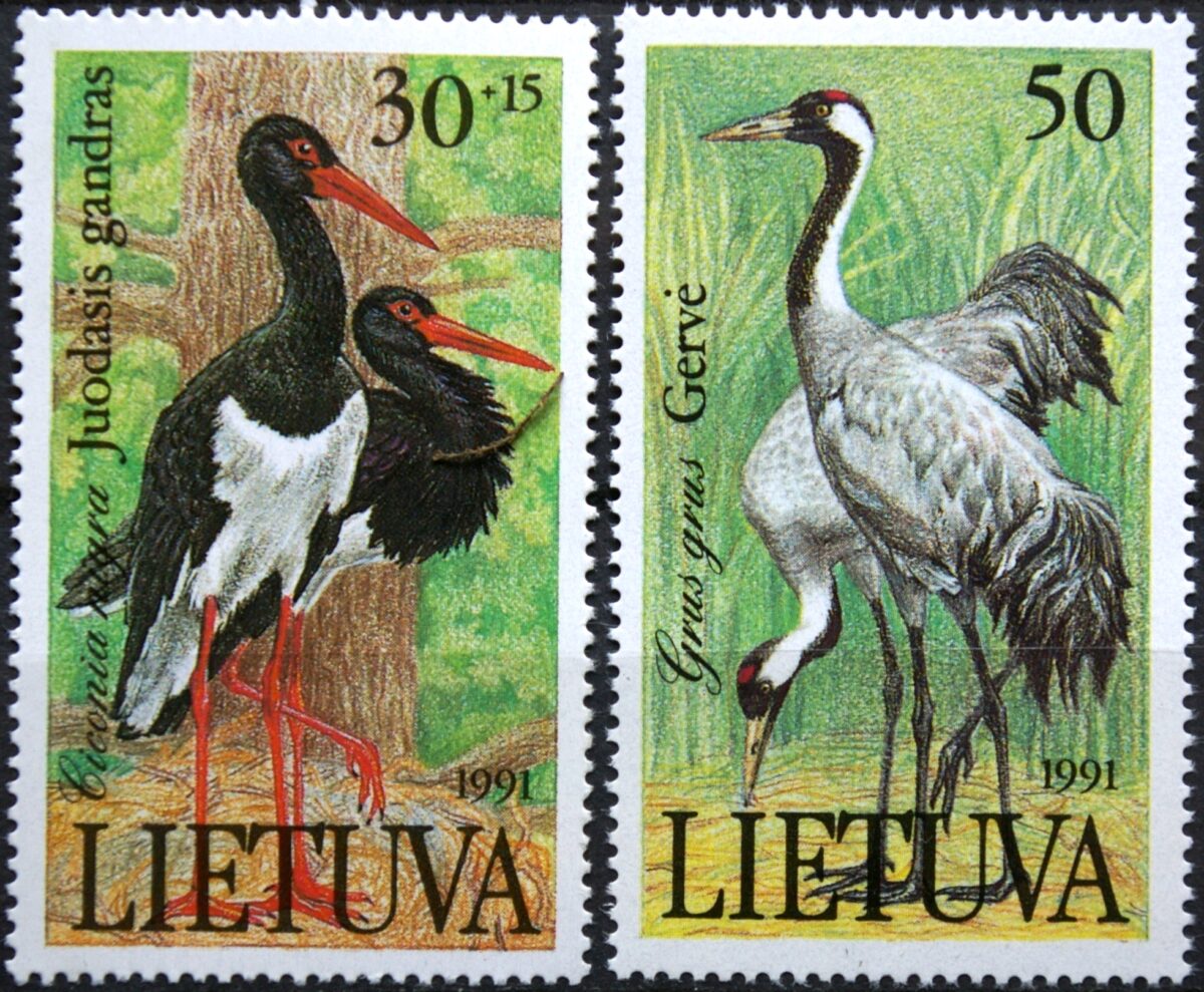 Lietuva, pilna serija MiNr 489-490 MNH**