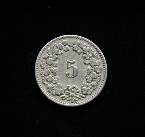 Šveicarija, 5 rapenai 1910m