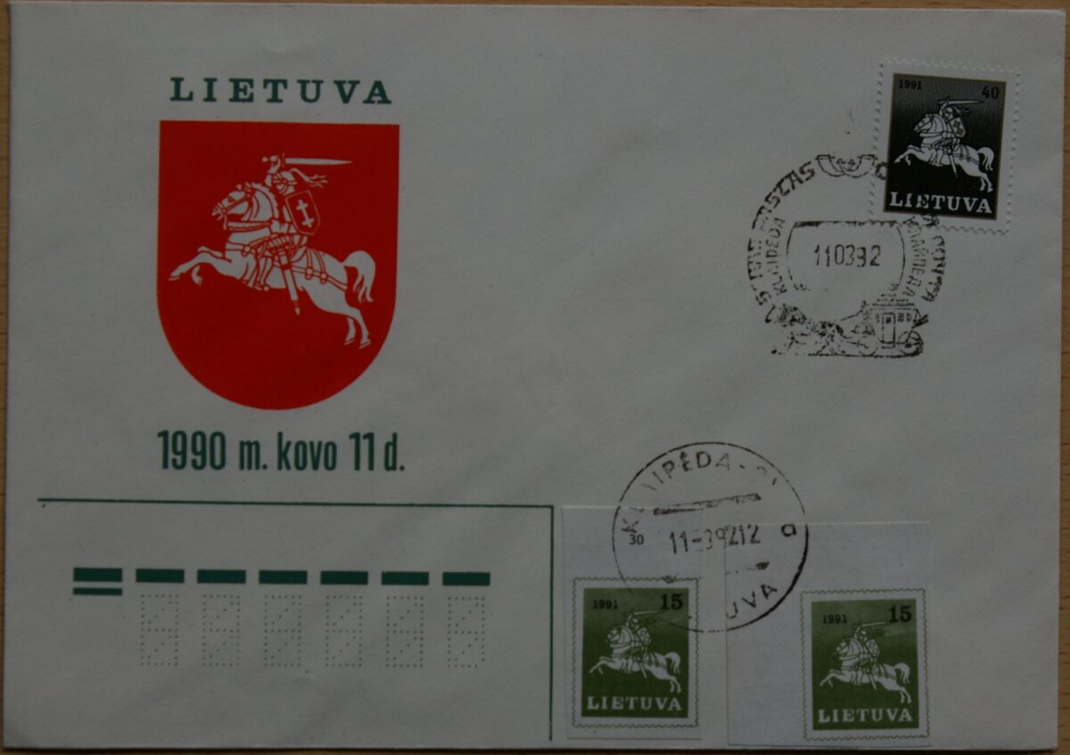 Lietuva, 1992m vokas G