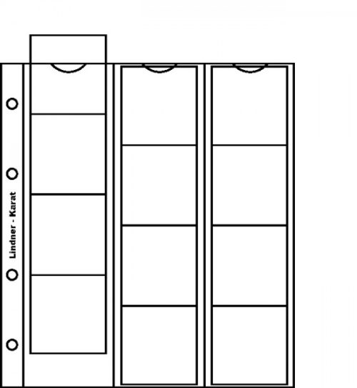 Monetų albumas LINDNER Karat Basic 1116M