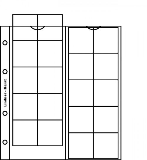 Monetų albumas LINDNER Karat Basic 1116M