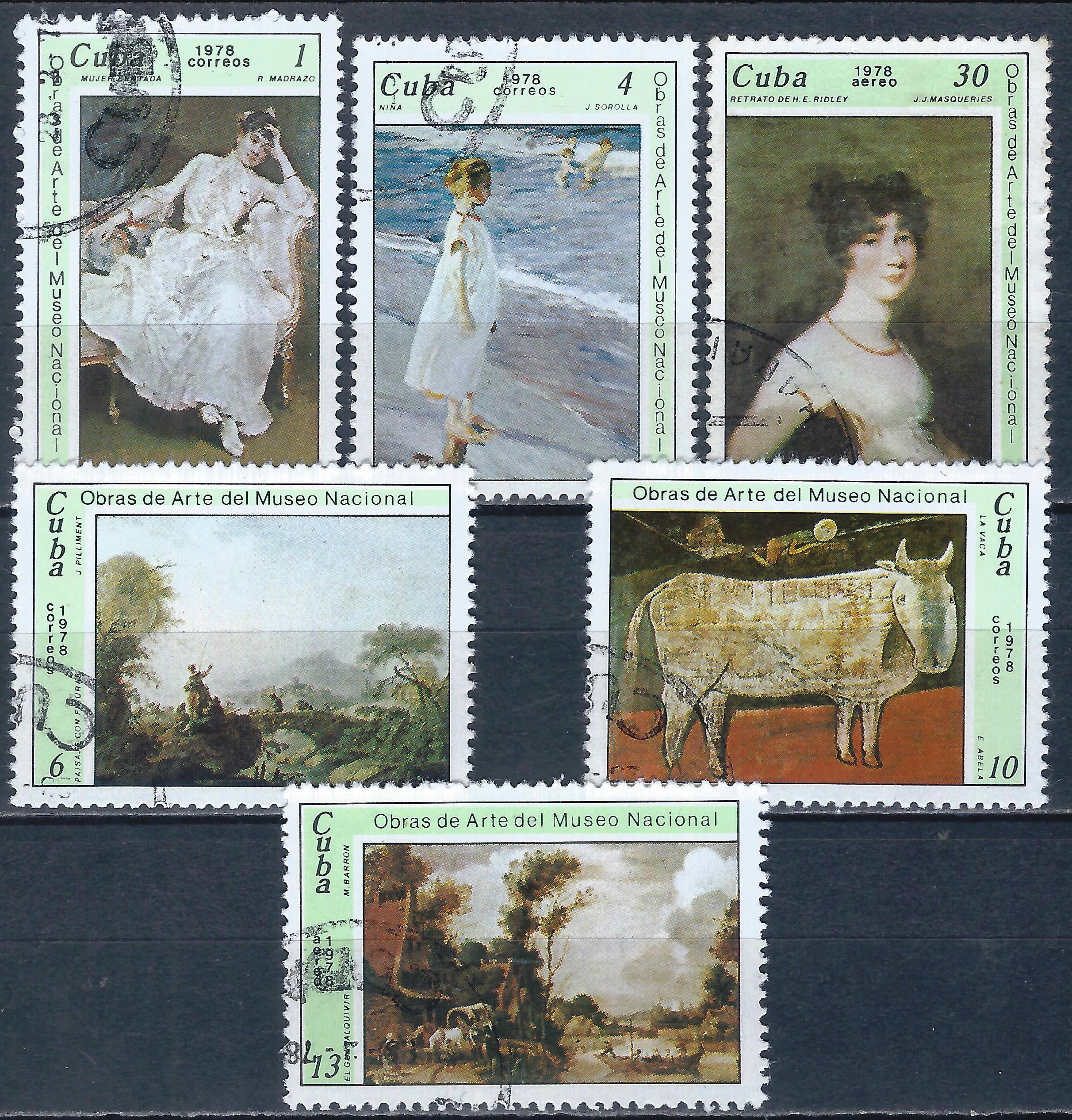 Kuba, pilna serija, MiNr 2273-2278 Used (O) V