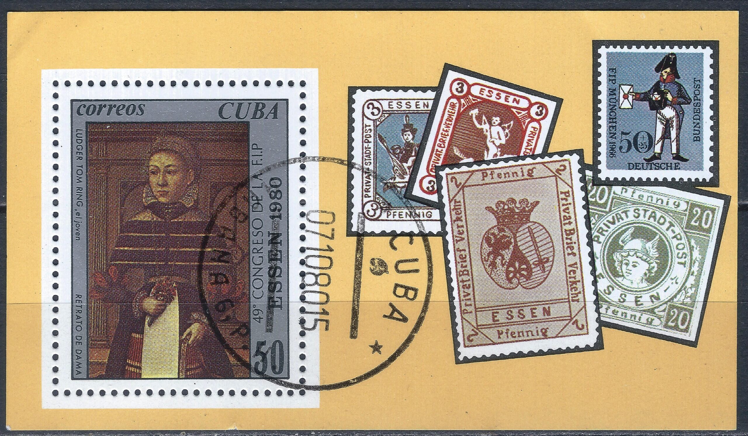 Kuba, blokas Nr. 64, MiNr 2505 Used (O) V