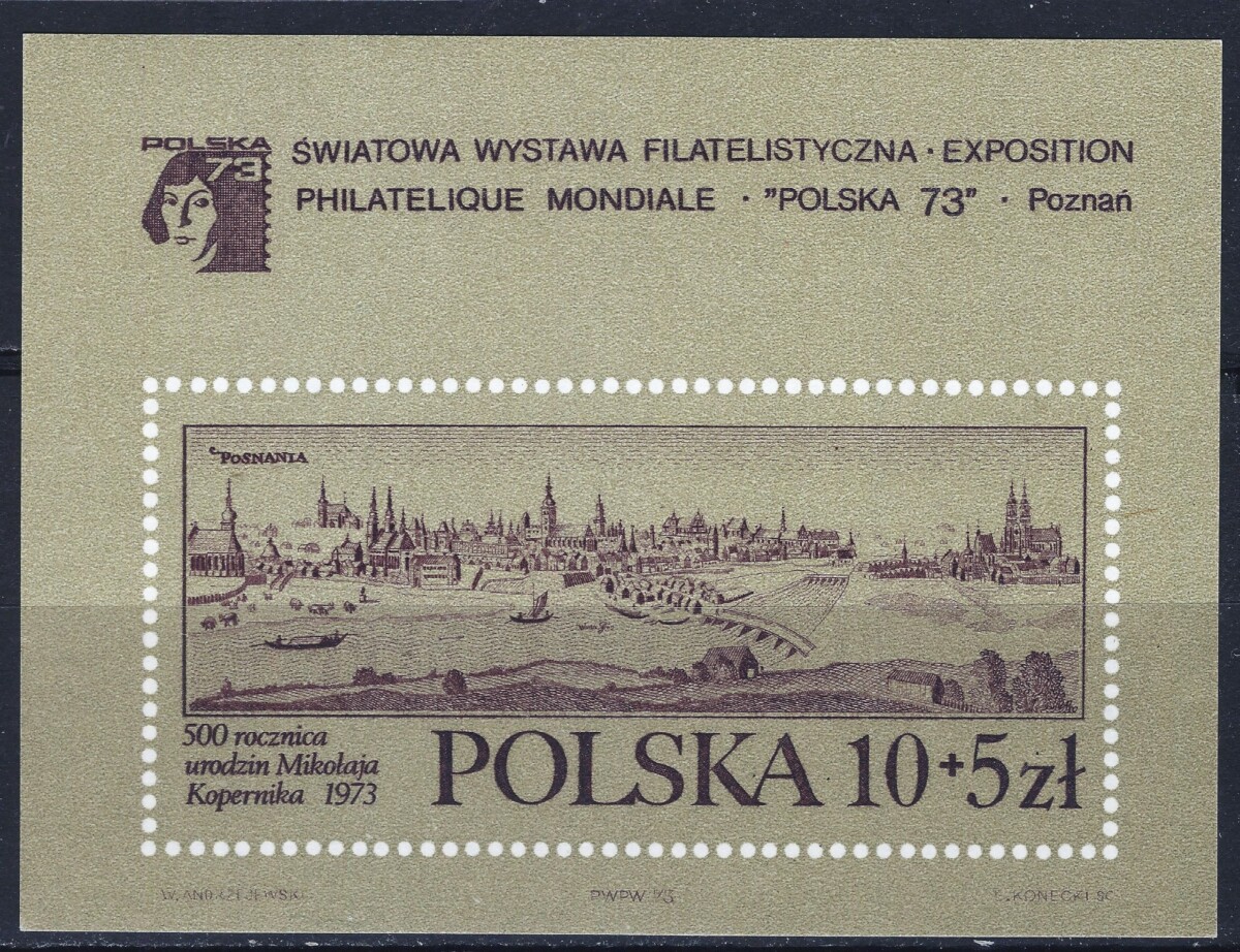 Lenkija, blokas Nr. 55 MiNr 2263 MNH**