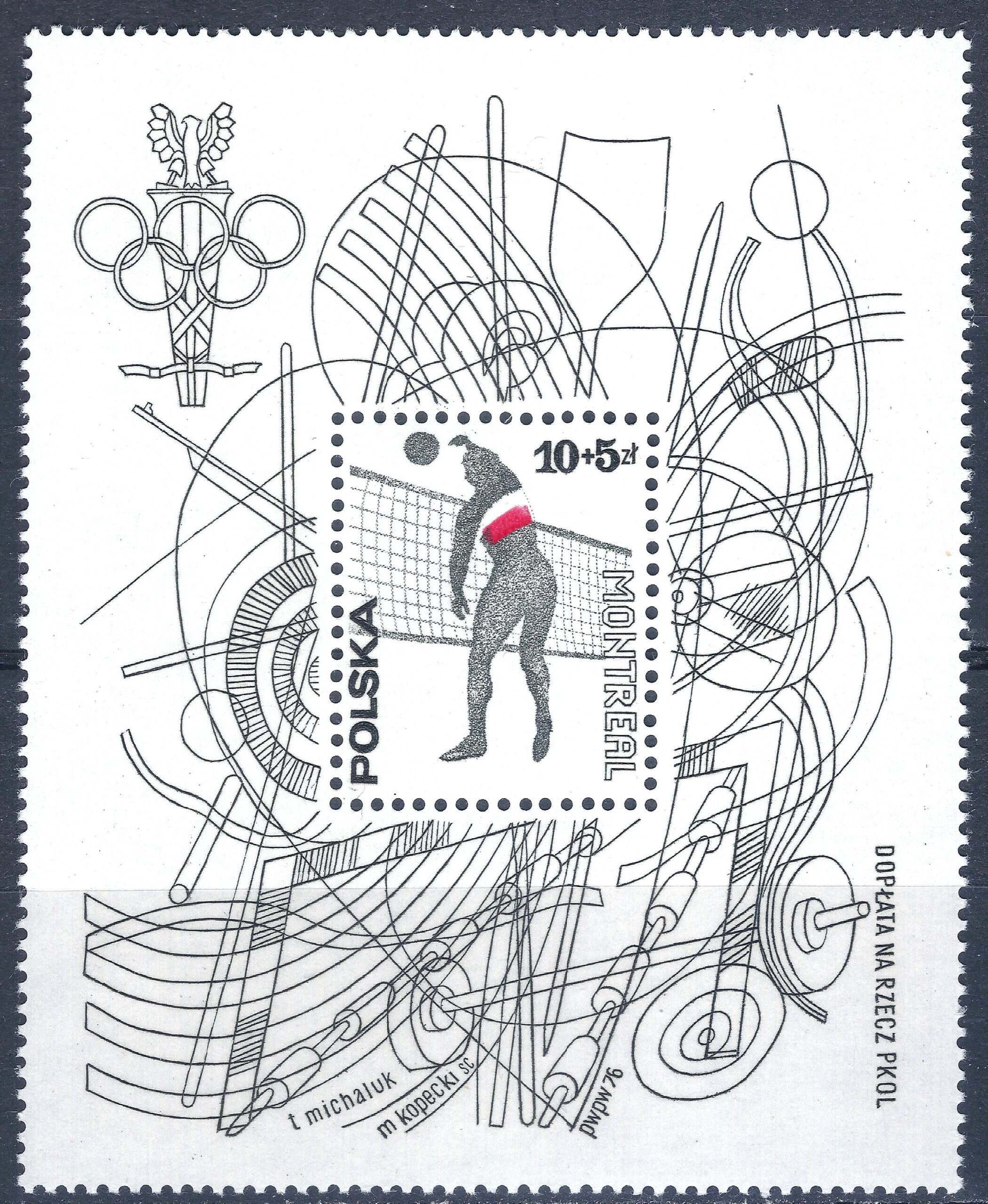 Lenkija, blokas Nr. 65 MiNr 2458 MNH**