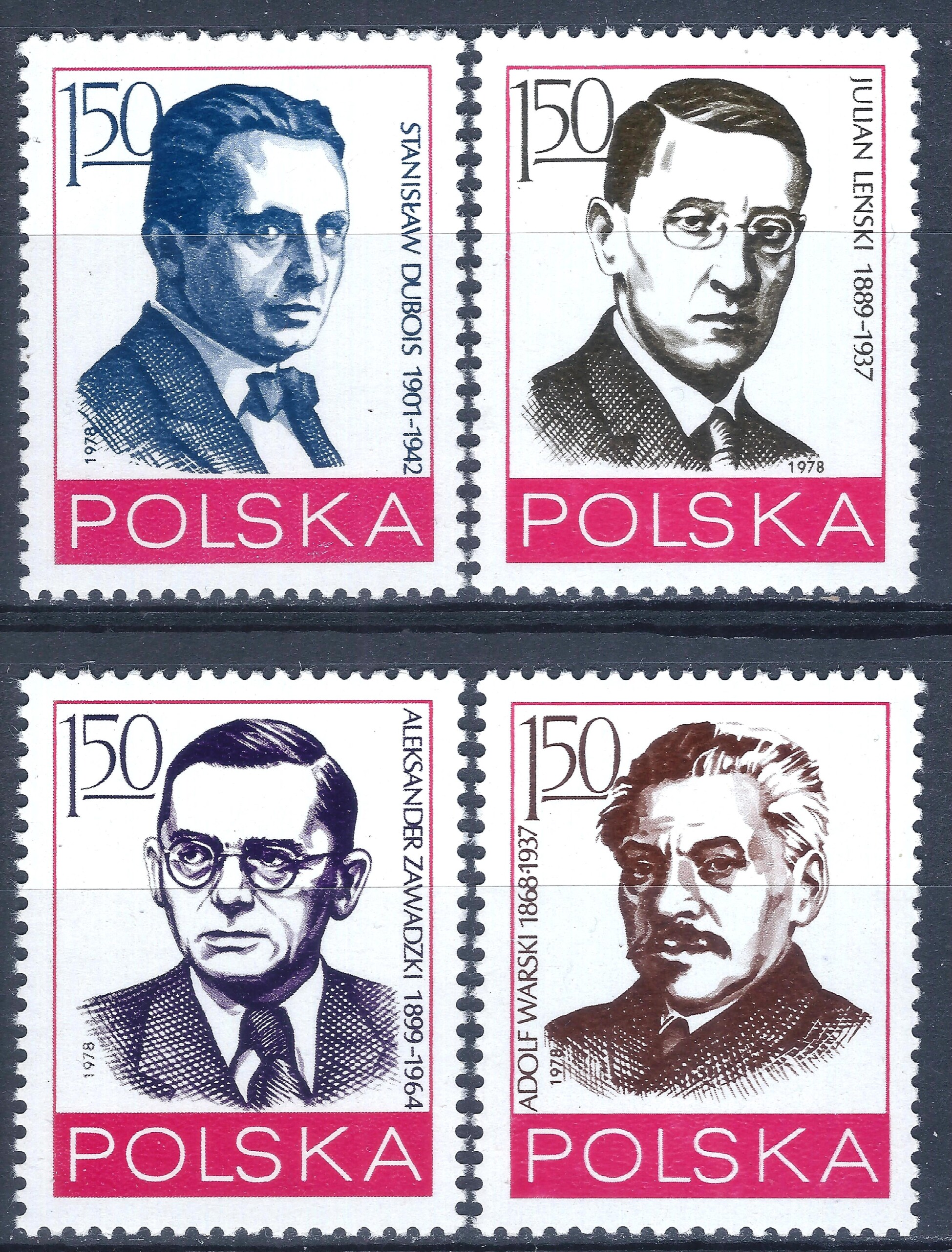 Lenkija, pilna serija MiNr 2598-2601 MNH**