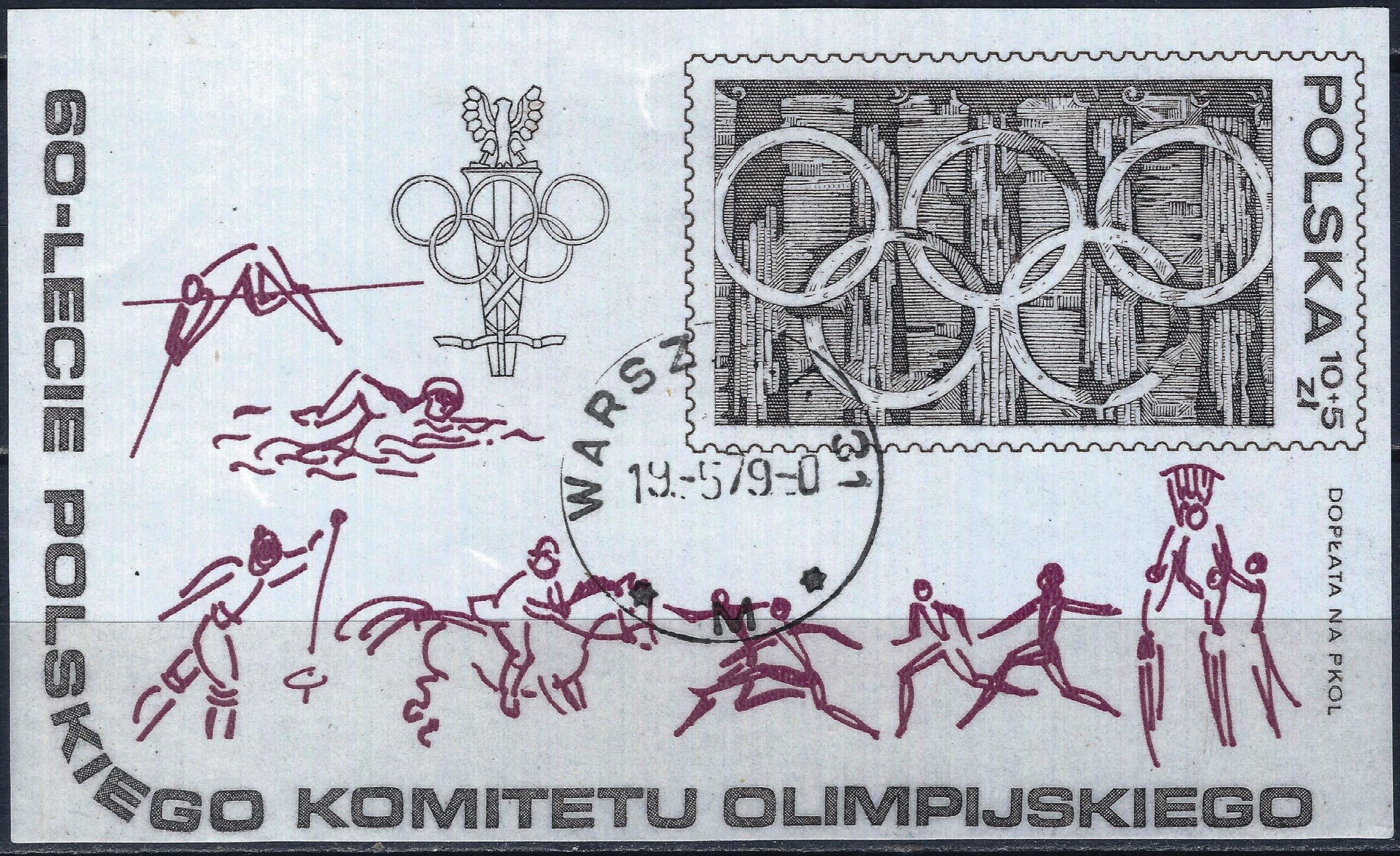 Lenkija, blokas ScNr B136 Used(O) V