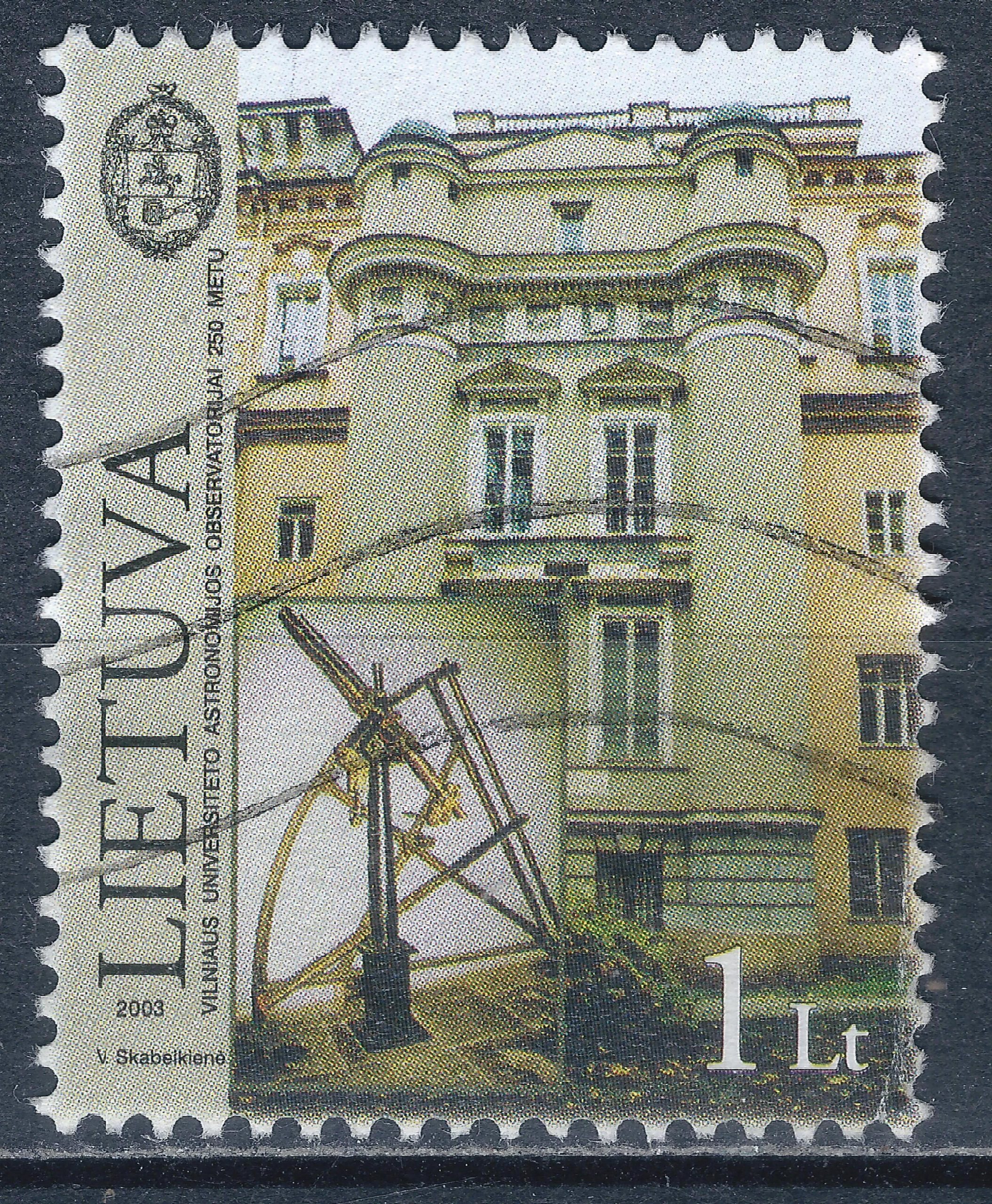 Lietuva MiNr 818 Used(O) 3Vx1