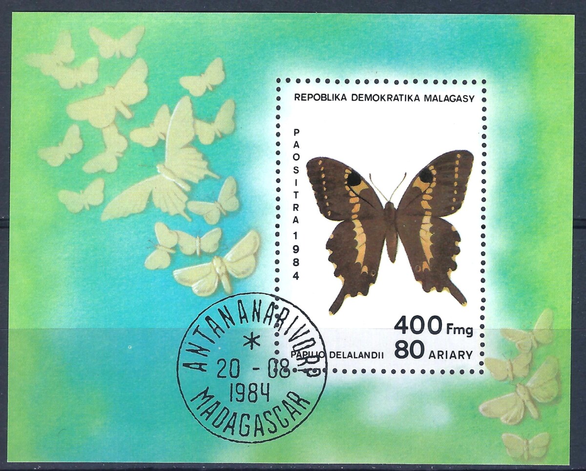 Madagaskaras, blokas Nr. 27 MiNr 963 Used(O) V