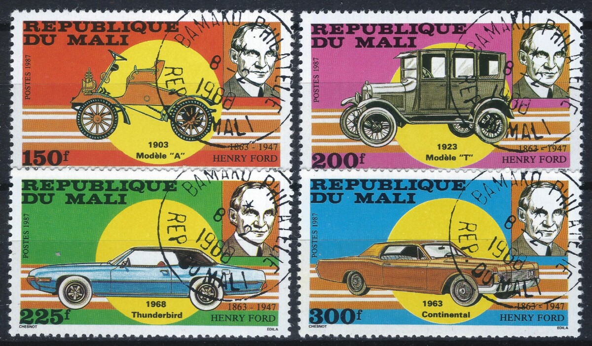 Togas, pilna serija MiNr 1089-1092 Used(O) V