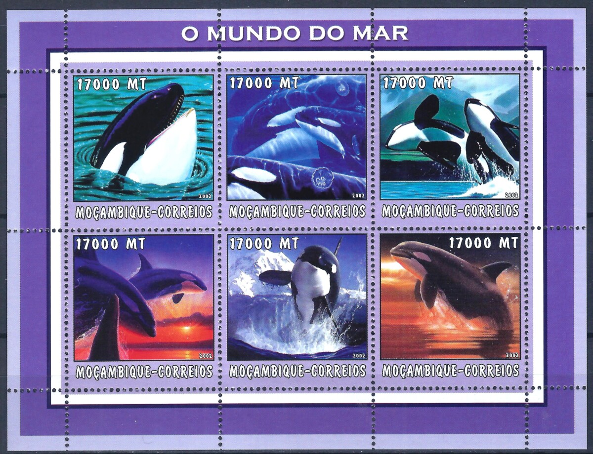 Mozambikas, mažasis lapukas MiNr 2686-2691 MNH** V