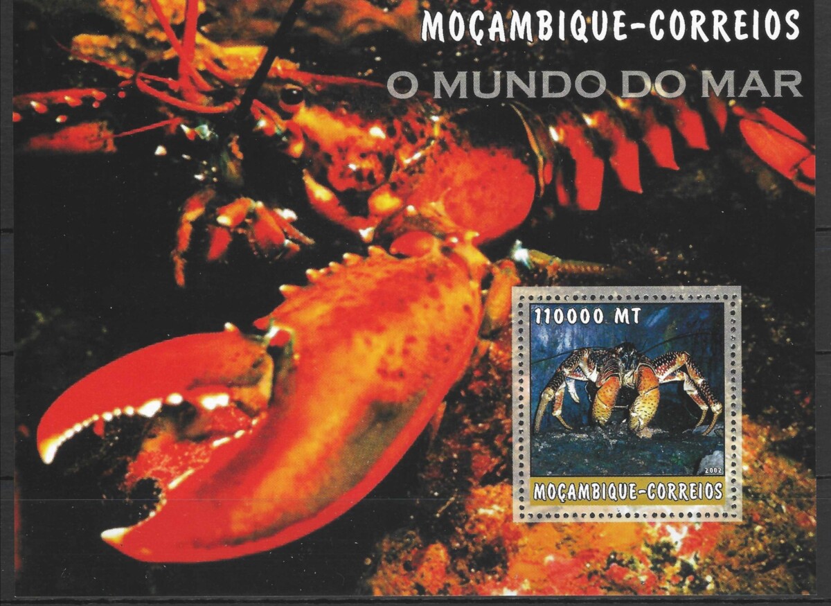 Mozambikas, blokas Nr. 171 MiNr 2584 A MNH** V
