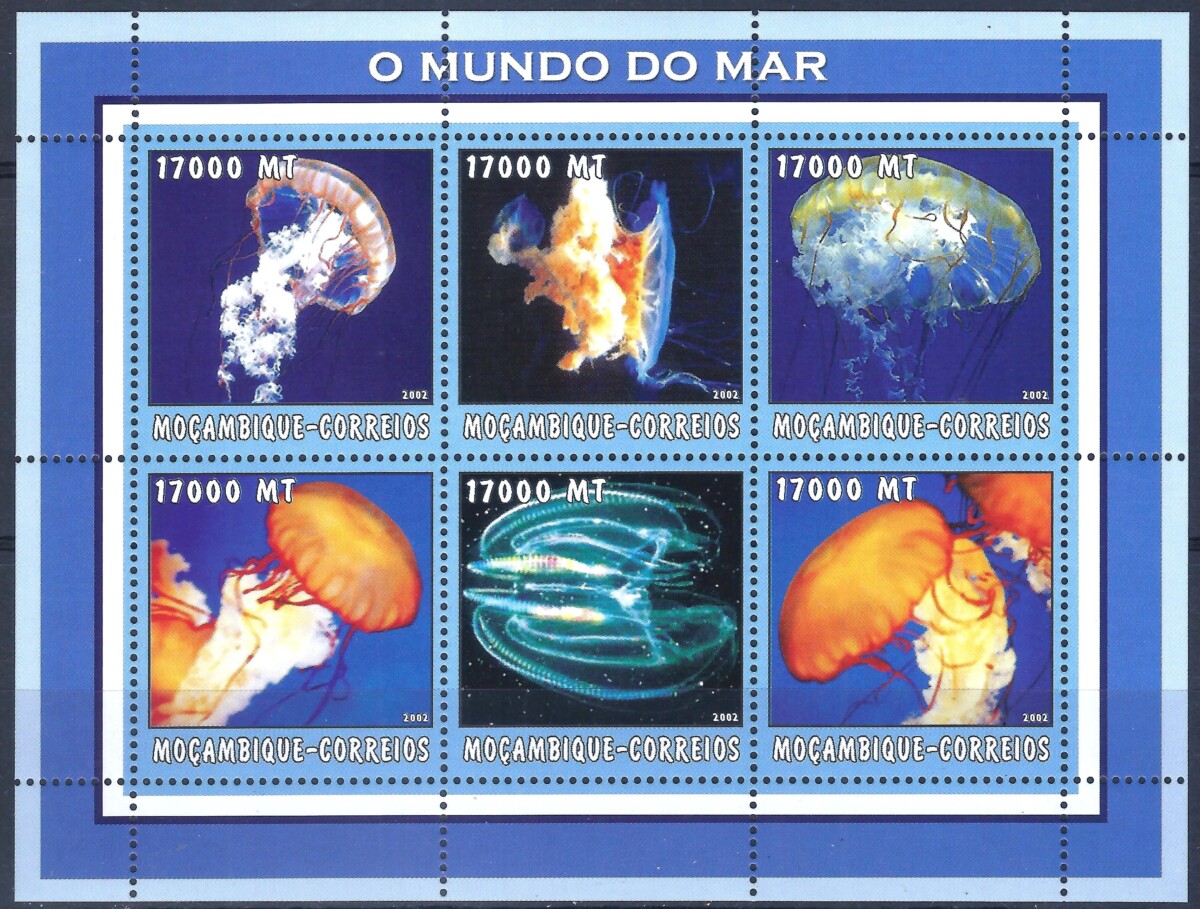 Mozambikas, mažasis lapukas MiNr 2584-2589 MNH** V