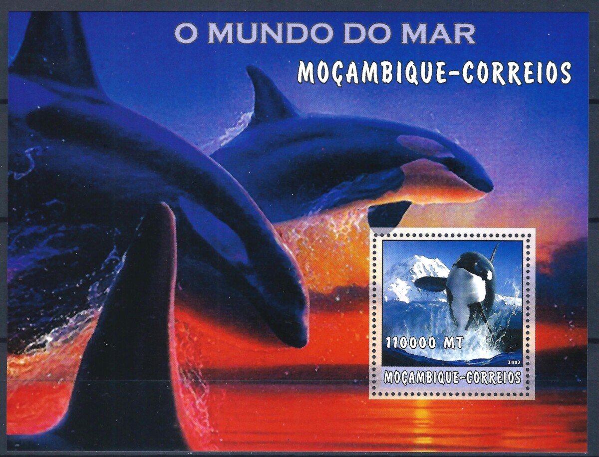 Mozambikas, blokas Nr. 188 MiNr 2692 A MNH** V