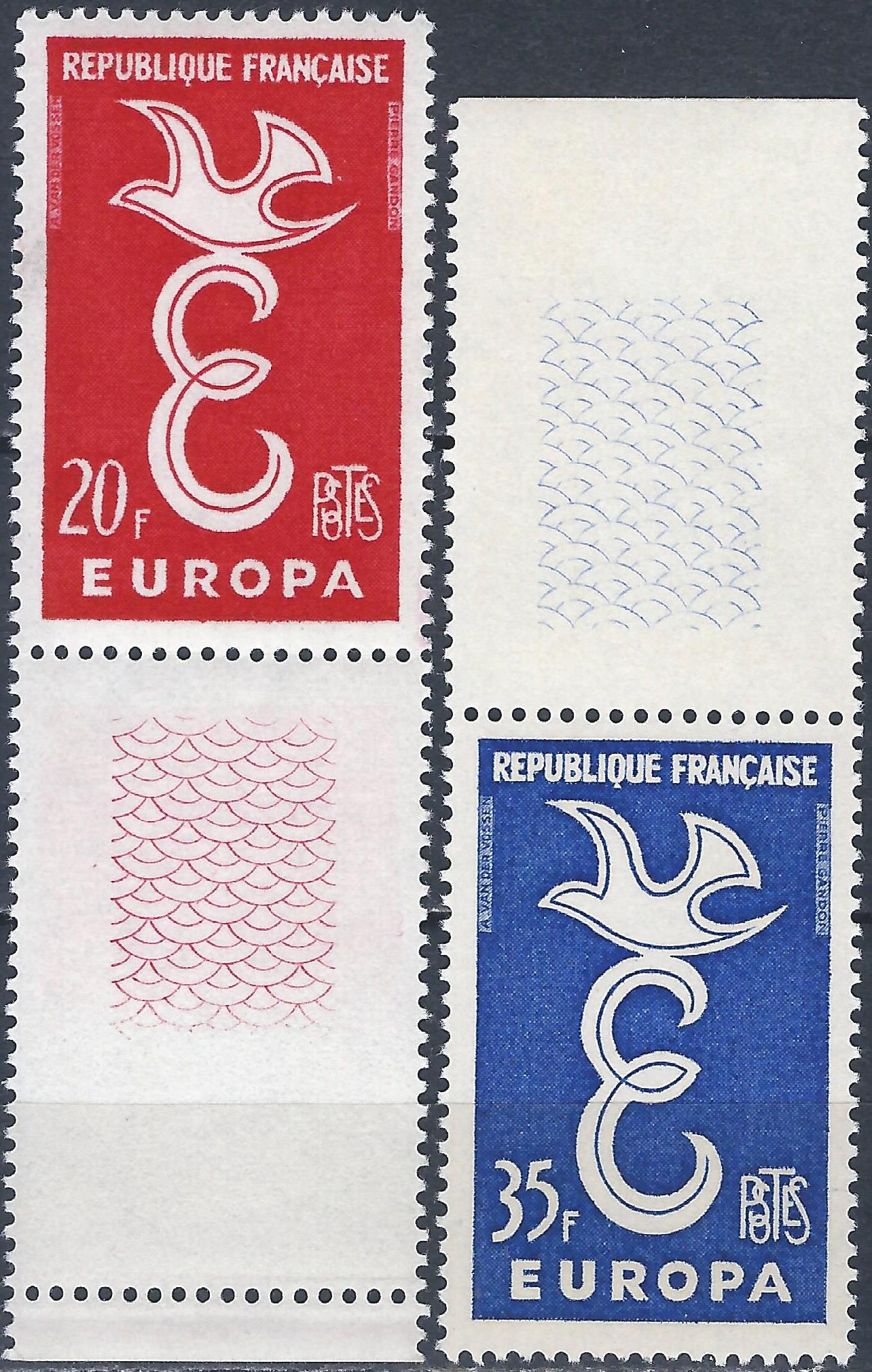 Prancūzija, pilna serija ScNr 889-890 MNH**